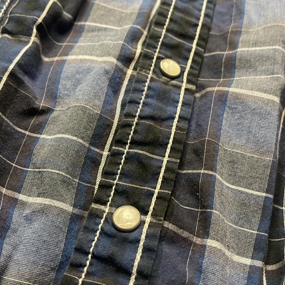 BKE 2pc slim fit pearl snap mens med - Picture 3 of 15